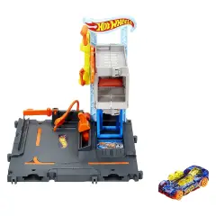 Hot Wheels City Downtown Tune Up Shop