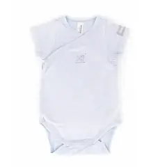 Body 18/24 Mesi Bambino Maniche Corte Azzurro Bamboom C104-054-006