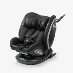 Seggiolino Auto Vesso Black Line I-size Con Base Girevole 360° 40-150cm