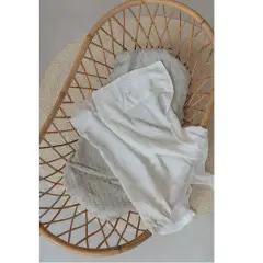 Lenzuolo Per Lettino 110x140cm Con Federa White Sleepy