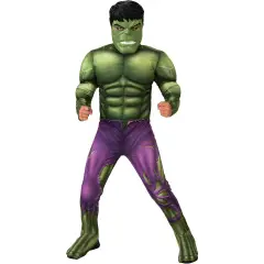 Costume Hulk Deluxe per Bambini - Taglia XS - 5/6 anni