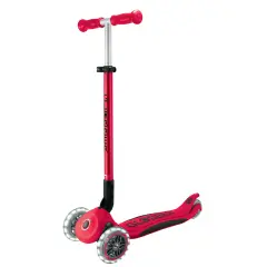 Globber - Monopattino Primo Foldable Plus Lights Rosso E Nero
