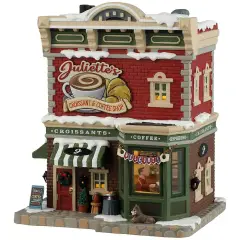 Lemax 45251 Juliette’s Croissant & Coffee Shop Natalizio Luminoso