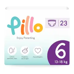 Pillo Mutandina Taglia 6 XL 13-18 kg Confezione 23 Pannolini