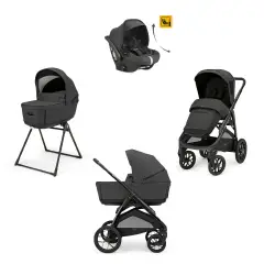 Aptica XT System Quattro Magnet Grey Con Seggiolino Darwin-R-Reclinabile Evo e telaio
