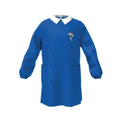 Grembiule Bambino Scuola Calciatore Blu 9 Anni