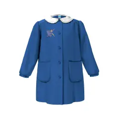 Grembiule Bambina Scuola Ballerina Blu 7 Anni