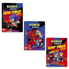 Sonic Prime Quaderno A4 Maxi 96/100 Rigatura C