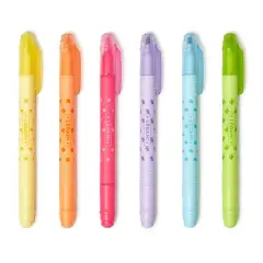 Set di 6 Evidenziatori Cancellabili Magic Highlighters