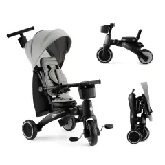Triciclo Pieghevole Kinderkraft JAZZ 2 Rocket Grey