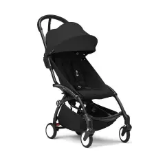 Stokke - Passeggino Yoyo3 Con Set Rivestimento 6+ Black Telaio Black - Black