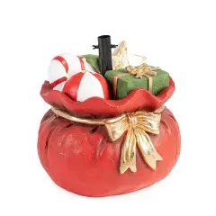 Base Albero di Natale Gift Bag Rosso D44x38,5h