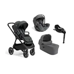 Trio Finiti 2 Signature Ebony con Navicella Ramble XL e Base Encore per seggiolinpo Auto