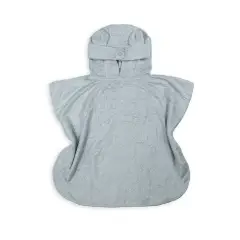 Poncho Accappatoio Bamboom in Spugna di Bambù – Warm Ocean – Taglia 0-2 Anni