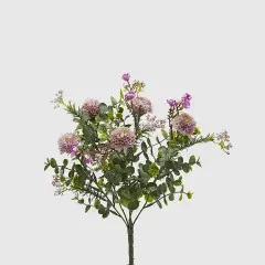 Fiori Dalia Cespuglio Con Bocciolo 5 Steli H37 Fucsia