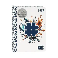 Me Diario Agenda 16 Mesi Dium Hashtag Blu Color Me