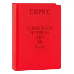 Comix Diario Agenda 16 Mesi Standard Red