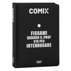 Comix Diario Agenda 16 Mesi Mini Black&White