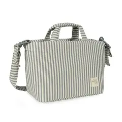 Praliné Borsa Fasciatoio Strisce Matcha Walking Mum