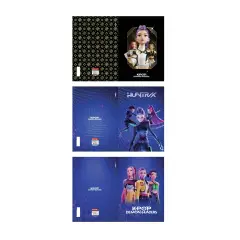 K Pop Demon Hunters Quaderno Maxi Rigatura B