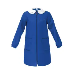 Grembiule Bambina Scuola Zip Be yourself Blu 11 Anni