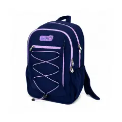 Smemo Zaino Large Navy Lilac