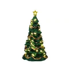 Lemax Joyful Christmas Tree Clear Light 54525 – Albero Natalizio Luminoso