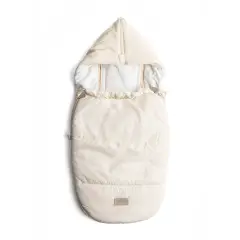 Bamboom Igloo Sacco Invernale per Ovetto e Carrozzina TOG 4.5  Natural Cream