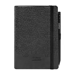 Agenda Comix Special 2027 Settimanale Medium Nera Sketch